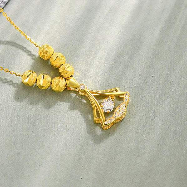 Pearl Necklace for Women(24k Gold )
