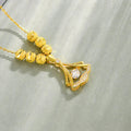 Pearl Necklace for Women(24k Gold )
