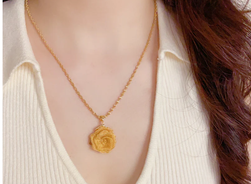 14 k Rose Gold Necklace
