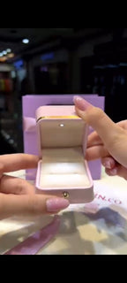 Silver Color Engagement Rings