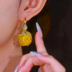 14k gold rose flower