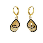 Long Tassel Drop Earrings(18k gold plated)